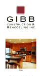 Mobile Screenshot of gibbconstruction.com